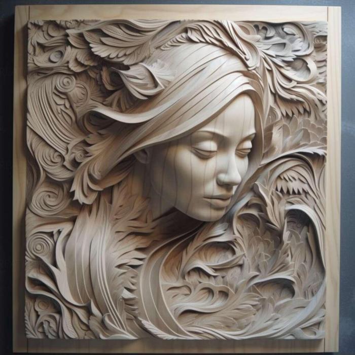 نموذج ثلاثي الأبعاد لآلة CNC 3D Art 